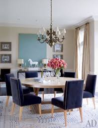 1930s mahogany table & 6 chairs. Designers And Architects Own Dining Rooms Architectural Digest