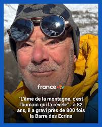 Claude Albrand, guide de haute montagne toujours en activité n'a pas  l'intention de raccrocher les crampons. Ses expéditions l'ont mené dans les  massifs du monde entier, mais c'est ici, dans les Ecrins,