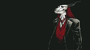Black And White Desktop Wallpaper Anime Anime Manga Mahoutsukai No Yome Elias Ainsworth Skull Simple Background Black Background 1080p Wallpaper Hdwallp Elias Ainsworth Black Hd Wallpaper Anime