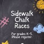 Sidewalk Chalk Races