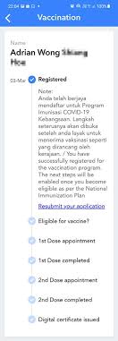Check spelling or type a new query. No Need To Register Again For Vaccination On Mysejahtera Tech Arp