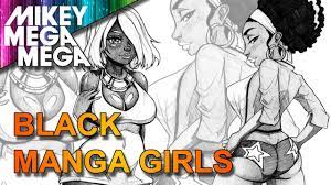 How To Draw Black Girls - African Caribbean - In Anime Manga - Youtube