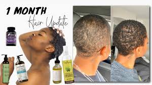 Whether you're trying to grow out your. My Hair Growth Routine 1 Month Update Youtube