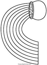 Patrick's day, to color for st. Rainbow And Pot Of Gold Landscape Coloring Page St Patrick S Day St Patricks Day Crafts For Kids Rainbow And Pot Of Gold St Patrick S Day Crafts