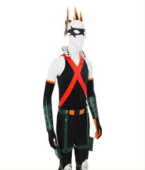 Originally, katsuki was a very kind and gentle character who spoke without thinking and unintentionally insulted others. Cosplay Costume De Combat Bakugou Katsuki Boku No Hero Academia