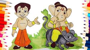 Meanwhile rangda causes destruction and diseases in bali with her magical power. Ganesha And Bheem Chhota Bheem With Ganesha Little Ganesh Youtube