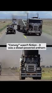 🚛 “Convoy” Movie: The Mack, The Myth, The Legend! 🛣️🐤, Convoy wasn’t  just a movie – it was a full-blown diesel-powered legend on wheels.  Inspired by a country song written in 1975, the 1978 film told ...