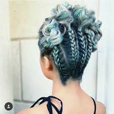 11 Graceful Women Hairstyles Shaved Ideas Braids For Short Hair Hair Color Pastel Cool Braid Hairstyles