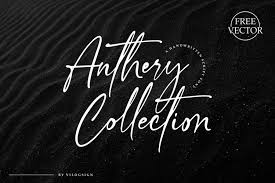 Hot new fonts best sellers what's new special offers bundles whatthefont. Anthery Collection A Handwritten Script Font 535105 Script Font Bundles