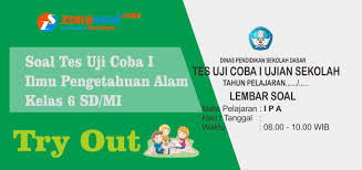 Check spelling or type a new query. Soal Tes Uji Coba 1 Tuc Ipa Kelas 6 Sd Mi Terbaru Dan Kunci Jawaban