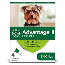 Flea And Lice Treatment For Dogs 3 10 Lb 4 Doses