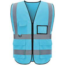 Check spelling or type a new query. Shmimy Reflective Vest Class 2 Safety Vests Ansi With 5 Pockets Zipper High Visibility Construction Uniform Light Blue Xxl Buy Online In Jamaica At Jamaica Desertcart Com Productid 162458964