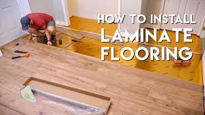 Installing Laminate Flooring For The First Time Home Renovation Youtube