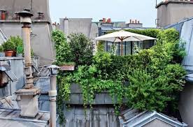 L Appartement Cache D Un Couturier Dans Le Marais Jardin Vert Jardins Sur Les Toits Terrasse Toit