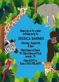 King Of The Jungle Safari Baby Shower Invitations Candles And Favors
