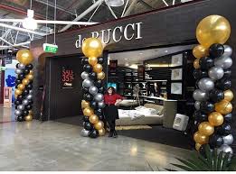 Black Gold And Silver Classic Colour Combo Silver Party Decorations Black And Gold Balloons Balloon Columns