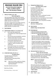 Maybe you would like to learn more about one of these? Contoh Liturgi Ibadah Natal Shefalitayal