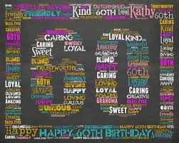 Having a 60th birthday is definitely cause for celebration. 60th Birthday Gifts Personalized 60th Birthday Gift 60th Birthday S