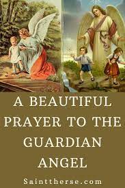 A Beautiful Prayer To The Guardian Angel Guardianangel Catholic Guardian Angels Prayer Beautiful Prayers Prayers