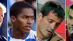 Fotboll, spelare med fel namn, Premier League, La Liga, Serie A