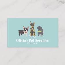 For example, a pet sitter may charge a set rate for weekend care, but charge additional fees for services such as grooming or specific training. Dog Walker And Pet Sitter Business Card J32 Design