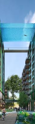 First Glass Bottom Sky Pool In London Lolo Sky Pool Pool Patio Designs Glass Bottom Pool
