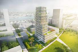 Een innovatieve woonsite die uitblinkt in duurzaamheid. Appartementsgebouw Blok 6 Nieuw Zuid 2017 Blowertechnic