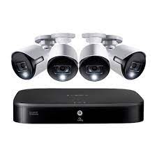Buy Lorex 4kad84 2 4k Ultra Hd 8 Channel Security System With 4 Cameras Mega Depot