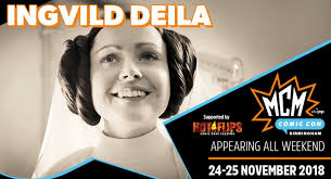 9gag is your best source of fun! Mcm Birmingham Comic Con Ingvild Deila To Make A Royal Appointment In Birmingham Fantha Tracks