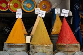 Check spelling or type a new query. Colorful Piles Of Powdered Spices In Moroccan Spice Market In Medina Of Fes Morocco Stock Photo Picture And Royalty Free Image Image 93064363
