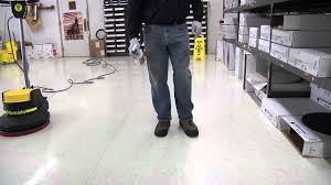 How To Buff A Floor Spray Buffing Burnishing Youtube