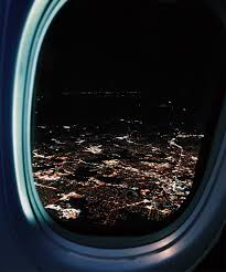 Traveling On Night Flights On An Airplane Night Flight Plane Photography Travel Aesthetic