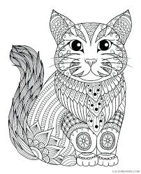 All of it in this site is free, so you can print them as many as you like. Adult Cat Coloring Pages Printable Cat For Adults Printable 2020 214 Coloring4free Coloring4free Com