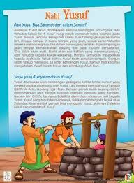 Nabi Yusuf Dibuang Ke Dalam Sumur Buku Sejarah Pendidikan Buku