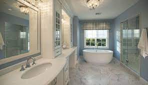 They found a website where they could mix different shades of colored tile themselves. How To Create A Beautiful Master Bath On A Budget