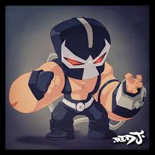 Baby Bane Chibi By Jon Sommariva Chibi Comic Books Art Bane