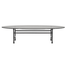 Before its release, homes were filled with clunky remnants of an industrial. Basta Forte Table Oval Grey Glass Black Finnish Design Shop