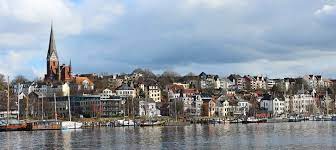 fordeblick auf jurgensby deutsche landschaft flensburg reisen