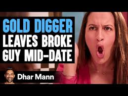 GOLD DIGGER Leaves BROKE GUY Mid-Date