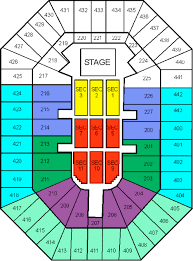 Bradley Center Seating For Concerts Bmo Harris Bradley