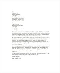 Free 6 Sample Air Force Recommendation Letter Templates In Ms Word Pdf