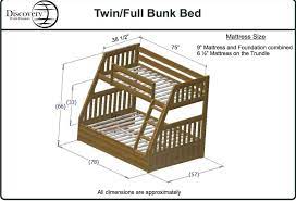 Alluring Shop Size Dimensions Vs Full Full Bunk Beds Dimen Philippines Standard Canada Inches For Twin Bunk Bed Pla Bunk Beds Full Bunk Beds Bed Mattress Sizes