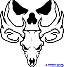 Maybe you would like to learn more about one of these? Simple Skull Tattoos Google Search Simple Skull Skull Art Drawing Deer Skull Drawing