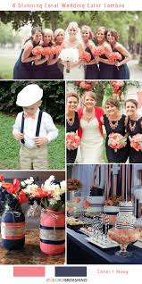 If you want to make your wedding special and memorable, a beach wedding is definitely an excellent choice. 8 Stunning Coral Wedding Color Combinations You Ll Love Colorsbridesmaid