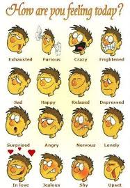 Feelings Classroom Poster English Classroom English Vocabulary English Study