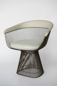Warren Platner Set Of 6 Bronze Dining Chairs Usa 1960s Todd Merrill Studio