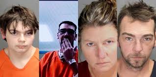 Ethan Crumbley's Parents Seen Blowing Kisses In Court Proceeding Video