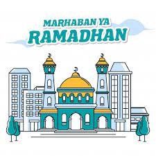 Share a gif and browse these related gif searches. Mosque Banner Marhaban Ya Ramadhan Instagram Template Design Banner Design Mosque