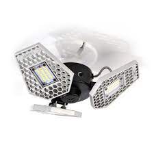 This led shop light lasts up to 50,000 hours and emits a bright light. Stkr Trilight 4000 Lumen Motion Sensor Ceiling Light 00342 The Home Depot