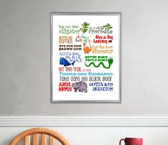 Oh Give Me A Home Where The Buffalo Roam Lyrics See You Later Alligator In A While Crocodile Fun Goodbye Poster 11 X 14 Art For Child S Room Art For Class Room Goodbye Rhymes See You Later Alligator Art For Kids